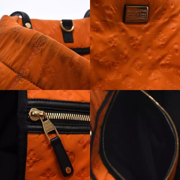 LOUIS VUITTON Orange M92803 tote bag - Picture 10 of 12